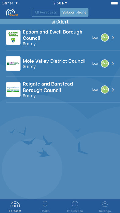Emulate iPhone app airAlert using MyAndroid Emulate iPhone app airAlert using MyAndroid