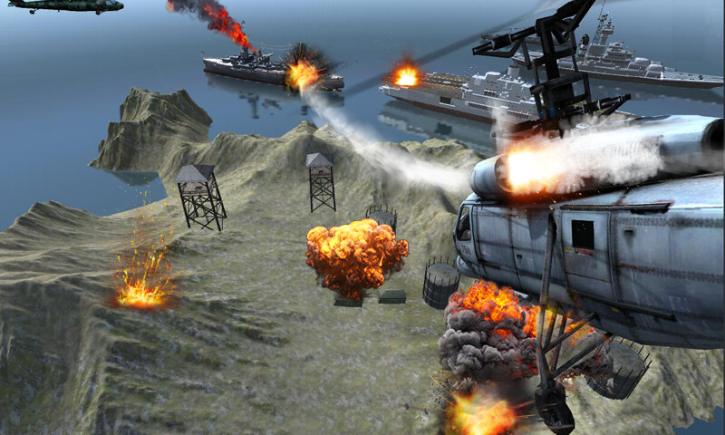 Run android online APK Air Attack Gunship Strke 2018 from MyAndroid or emulate Air Attack Gunship Strke 2018 using MyAndroid