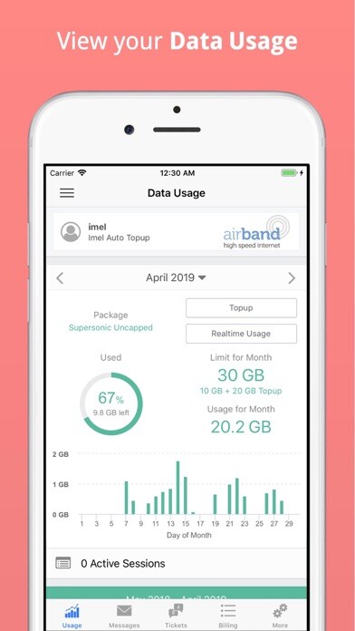 Run android online APK Airband Customer App from MyAndroid or emulate Airband Customer App using MyAndroid