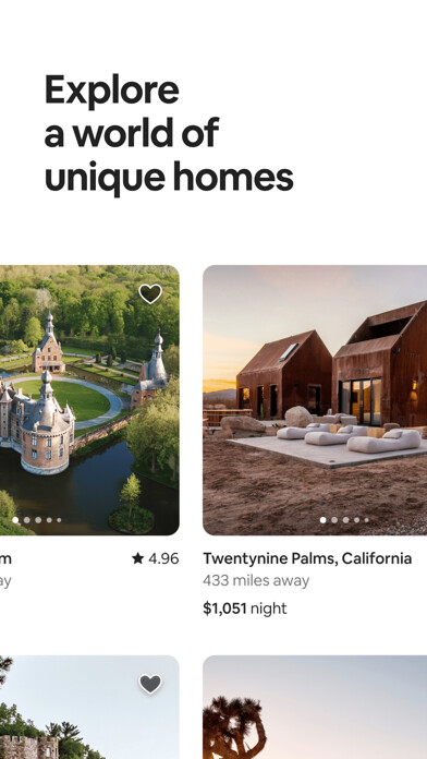 Emulate iPhone app Airbnb using MyAndroid