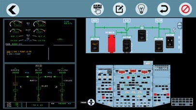 Emulate iPhone app Airbus A320 ecam Pilot trainer using MyAndroid Emulate iPhone app Airbus A320 ecam Pilot trainer using MyAndroid