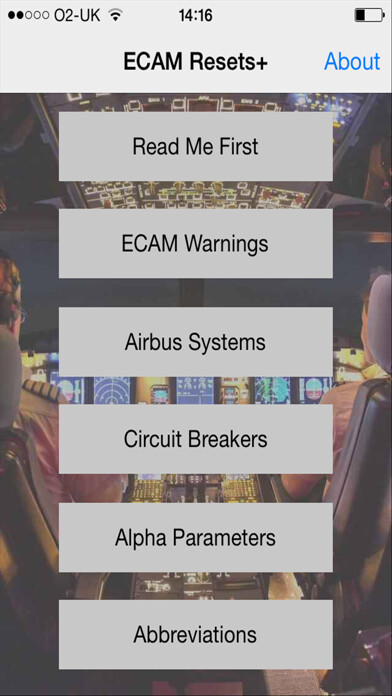 Emulate iPhone app Airbus ECAM Resets+ using MyAndroid