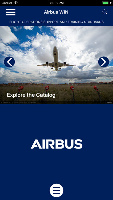Emulate iPhone app Airbus WIN using MyAndroid