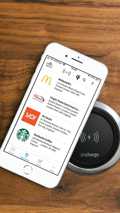 Emulate iPhone app Aircharge Qi using MyAndroid