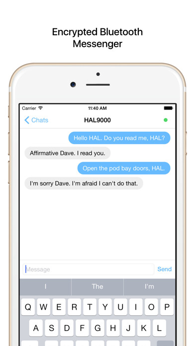 Emulate iPhone app Air Chat using MyAndroid