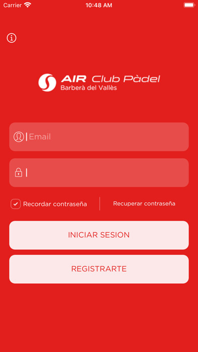 Emulate iPhone app Air Club Padel using MyAndroid Emulate iPhone app Air Club Padel using MyAndroid