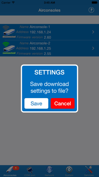 Emulate iPhone app AirConsole Manager using MyAndroid Emulate iPhone app AirConsole Manager using MyAndroid