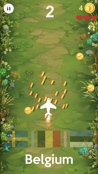 Emulate iPhone app Aircraft Flag Quiz using MyAndroid