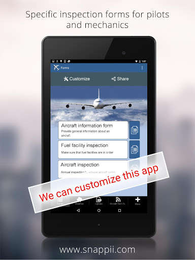 Run android online APK Aircraft Inspection App from MyAndroid or emulate Aircraft Inspection App using MyAndroid