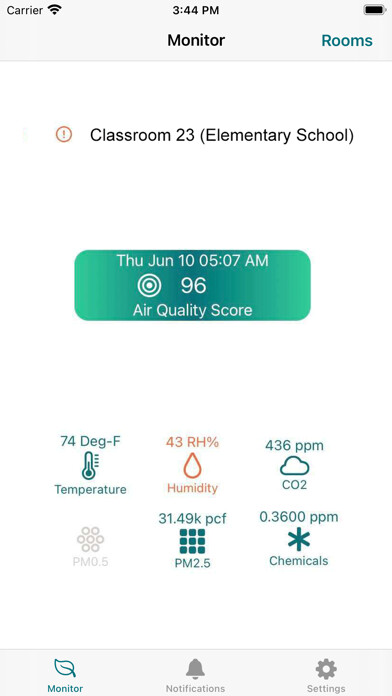 Emulate iPhone app Aircuity using MyAndroid