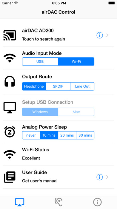 Emulate iPhone app airDAC control using MyAndroid Emulate iPhone app airDAC control using MyAndroid