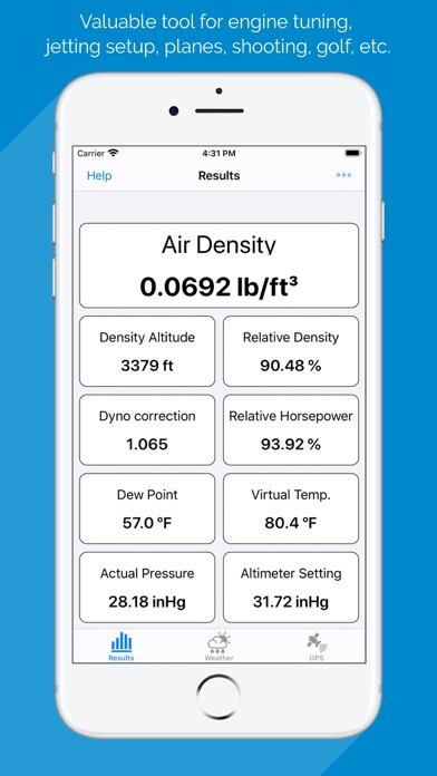 Emulate iPhone app Air Density & RAD meter PRO using MyAndroid Emulate iPhone app Air Density & RAD meter PRO using MyAndroid