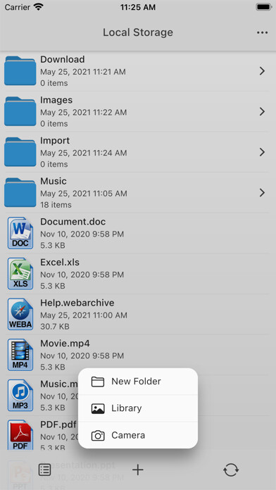 Emulate iPhone app AirDisk Pro using MyAndroid Emulate iPhone app AirDisk Pro using MyAndroid