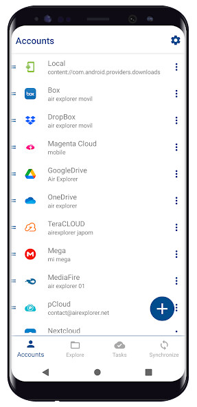 Run android online APK Air Explorer from MyAndroid or emulate Air Explorer using MyAndroid