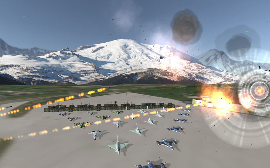 Run android online APK Air Force Missile war game from MyAndroid or emulate Air Force Missile war game using MyAndroid