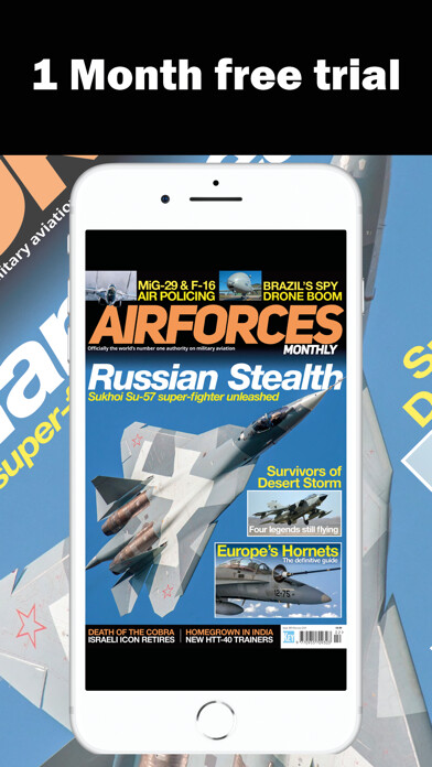 Emulate iPhone app AirForces Monthly Magazine using MyAndroid Emulate iPhone app AirForces Monthly Magazine using MyAndroid