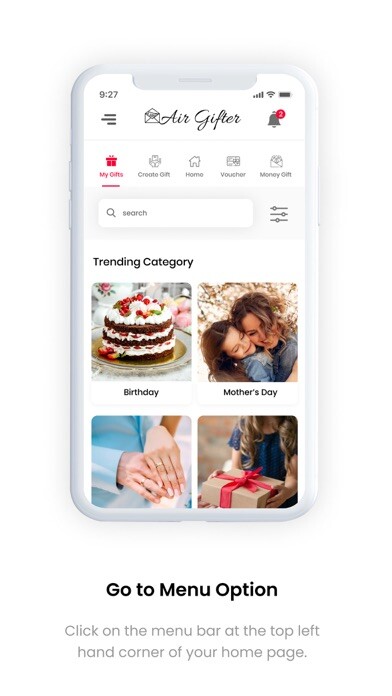 Emulate iPhone app AirGifter using MyAndroid Emulate iPhone app AirGifter using MyAndroid