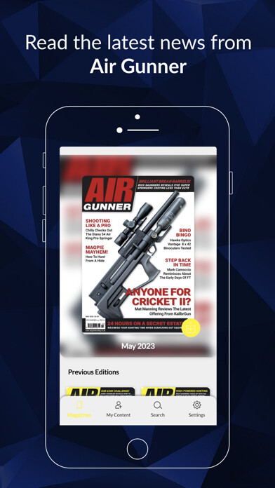 Emulate iPhone app Air Gunner Magazine using MyAndroid Emulate iPhone app Air Gunner Magazine using MyAndroid