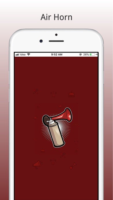 Emulate iPhone app Air Horn Loudest Latest using MyAndroid