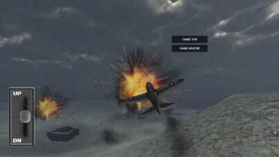 Emulate iPhone app Air Jet Fighter using MyAndroid