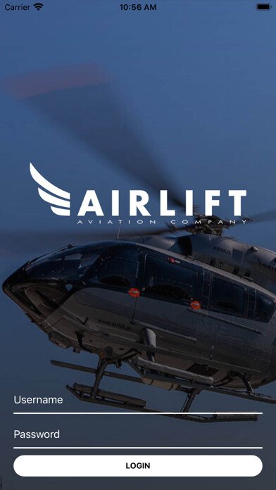 Emulate iPhone app Airlift Empty Legs App using MyAndroid