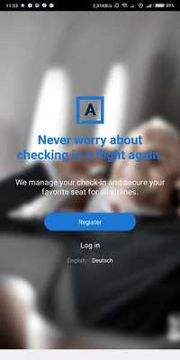Emulate Android APK AirlineCheckins Emulate Android APK AirlineCheckins
