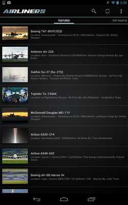 Emulate Android APK Airliners.net