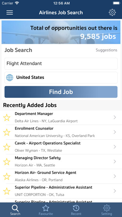 Emulate iPhone app Airlines Jobs (CareerFocus) using MyAndroid Emulate iPhone app Airlines Jobs (CareerFocus) using MyAndroid