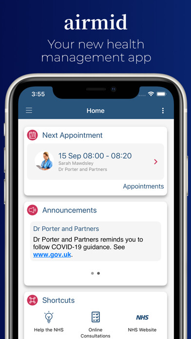 Run android online APK Airmid from MyAndroid or emulate Airmid using MyAndroid