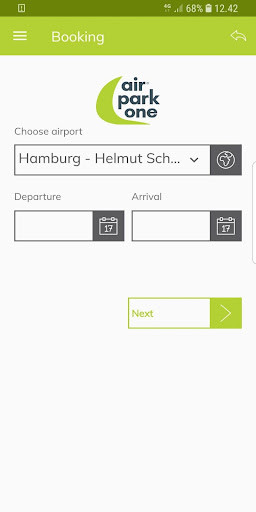 Run android online APK AirParkOne Booking from MyAndroid or emulate AirParkOne Booking using MyAndroid