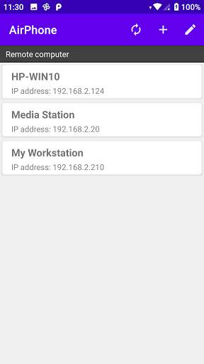 Run android online APK AirPhone from MyAndroid or emulate AirPhone using MyAndroid