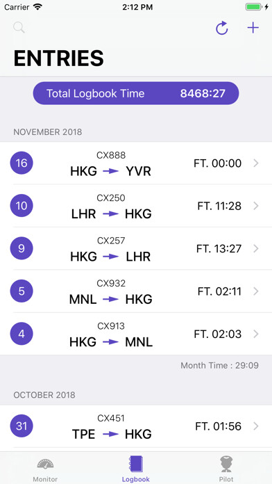 Emulate iPhone app Air Pilot Logbook - Airlines using MyAndroid Emulate iPhone app Air Pilot Logbook - Airlines using MyAndroid