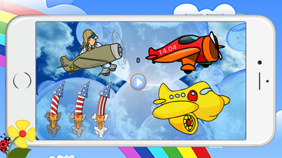 Emulate iPhone app AirPlane AirCraft Jets Adventures Flight - Sky Battle Avoid Flying Control Free Games using MyAndroid