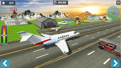 Emulate iPhone app Airplane Flight Simulator Fun using MyAndroid