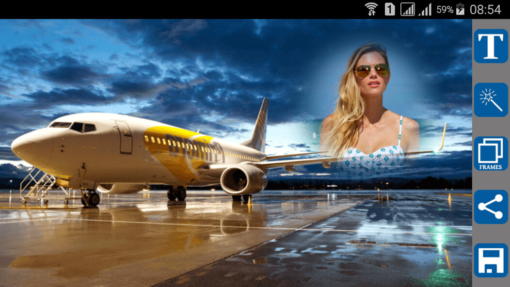 Run android online APK Airplane Photo Frames from MyAndroid or emulate Airplane Photo Frames using MyAndroid