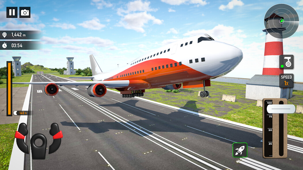 Run android online APK Airplane Simulator 3d Games from MyAndroid or emulate Airplane Simulator 3d Games using MyAndroid