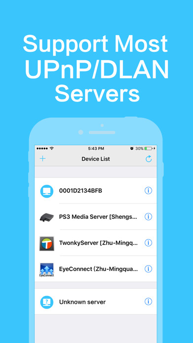 Emulate iPhone app AirPlayer - video player and network streaming app using MyAndroid Emulate iPhone app AirPlayer - video player and network streaming app using MyAndroid