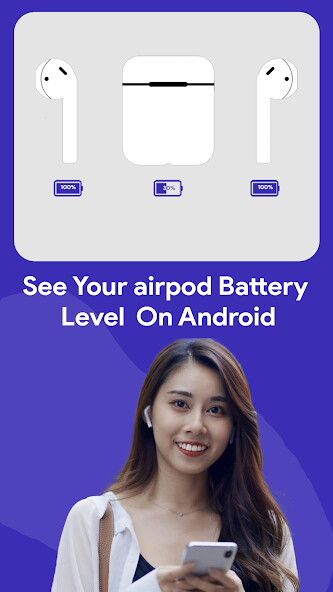 Run android online APK Airpods Battery Status Level from MyAndroid or emulate Airpods Battery Status Level using MyAndroid