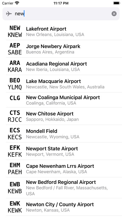 Emulate iPhone app Airport Codes using MyAndroid Emulate iPhone app Airport Codes using MyAndroid