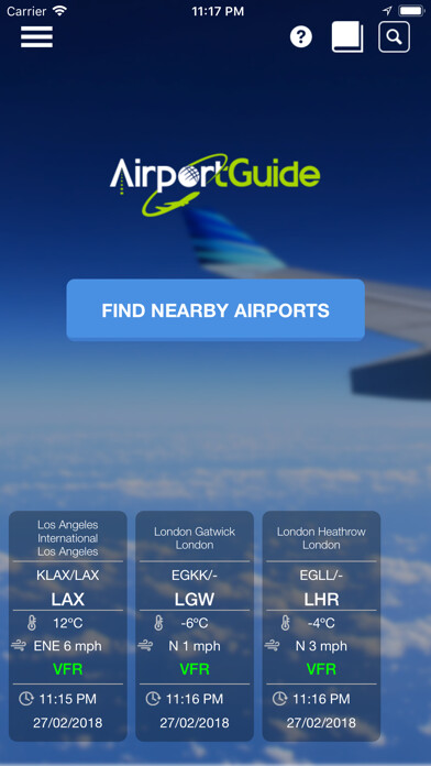 Emulate iPhone app Airport Guide using MyAndroid Emulate iPhone app Airport Guide using MyAndroid