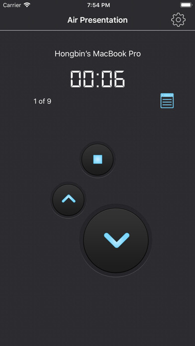 Emulate iPhone app Air Presentatation -PPT remote using MyAndroid