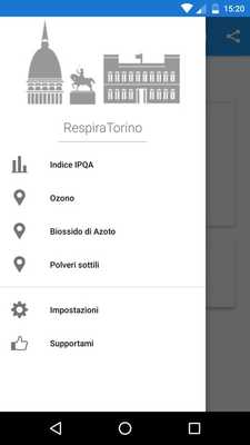 Emulate Android APK Air quality - Torino Emulate Android APK Air quality - Torino