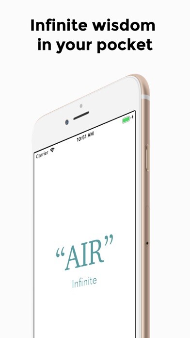 Emulate iPhone app Air Quotes Infinite using MyAndroid