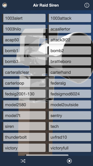 Emulate iPhone app Air Raid Siren using MyAndroid