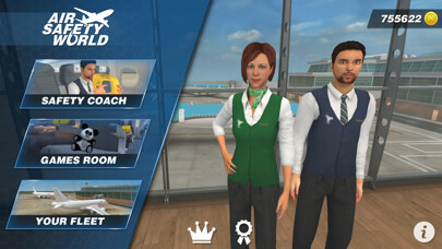Emulate iPhone app Air Safety World using MyAndroid