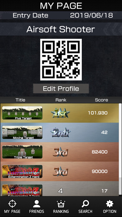 Emulate iPhone app Airsoft Shooter using MyAndroid