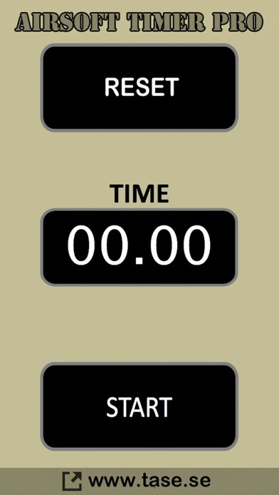 Emulate iPhone app Airsoft Timer Pro using MyAndroid