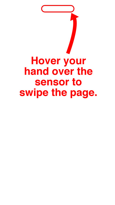 Emulate iPhone app Air Swipe - Swipe the screen without touching it using MyAndroid Emulate iPhone app Air Swipe - Swipe the screen without touching it using MyAndroid