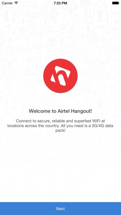 Emulate iPhone app Airtel Hangout - Seamless WiFi using MyAndroid Emulate iPhone app Airtel Hangout - Seamless WiFi using MyAndroid