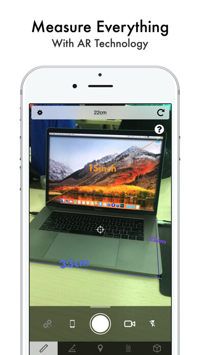 Emulate iPhone app Air Touch Measure using MyAndroid Emulate iPhone app Air Touch Measure using MyAndroid